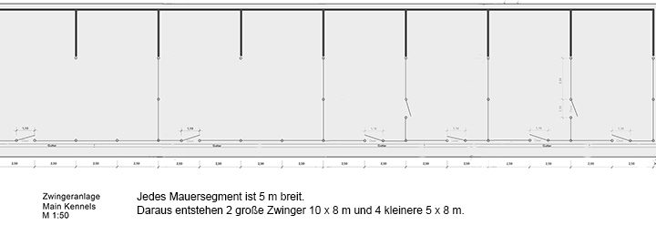 Bautagebuch Zwinger 1 – Bau der Zwinger in Ditrau Bautagebuch Zwinger 1 – Bau der Zwinger in Ditrau